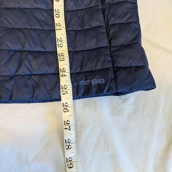 Lands' End Unisex ThermoPlume Insulated Packable Jacket Size L 14 -16 - Picture 4 of 10